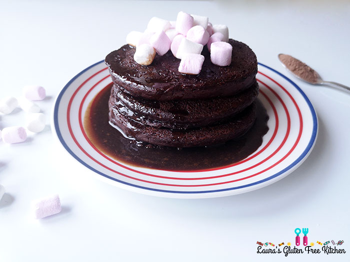 Gluten free Hot Chocolate PancakesGluten free Hot Chocolate Pancakes