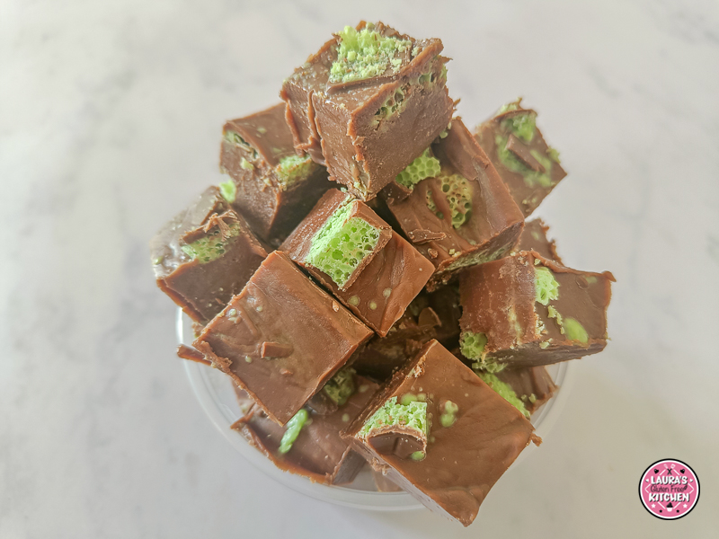 Gluten-Free Mint Aero Fudge