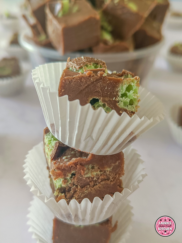 Gluten-Free Mint Aero Fudge