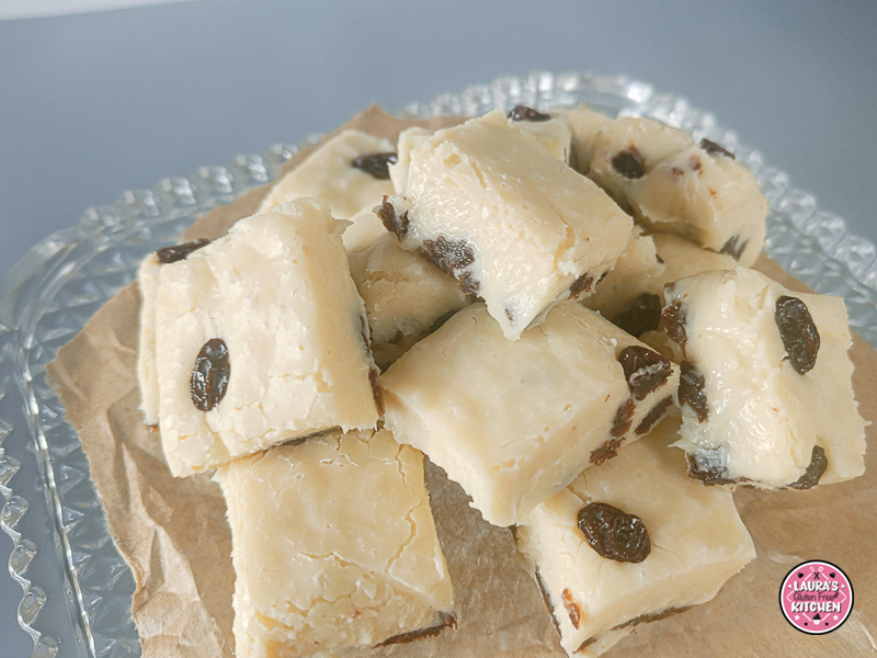 rum and raisin fudge