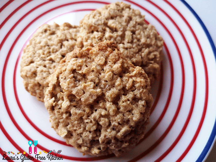 gluten free oatmeal cookies