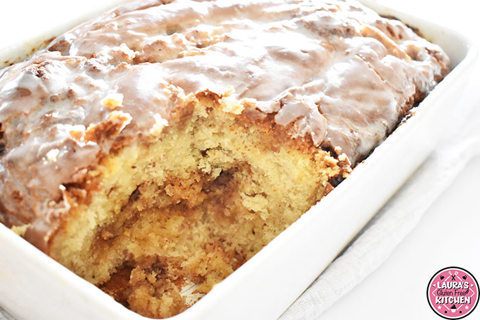 Gluten Free Cinnamon Roll Cake