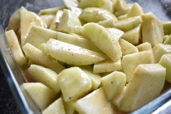 Gluten Free Apple Crumble