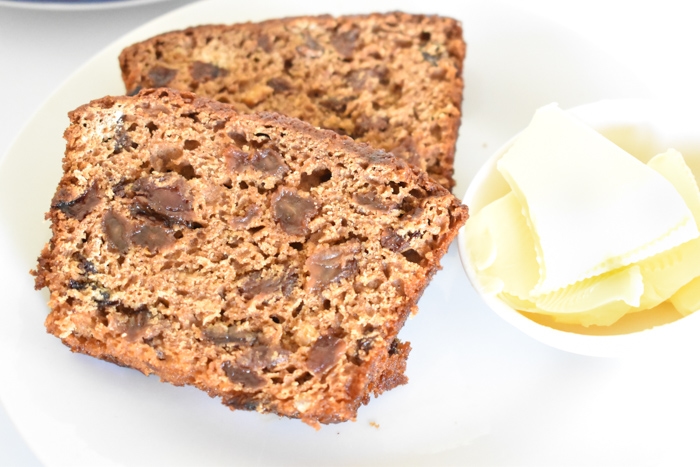 Gluten-Free Irish Tea Bread Barm Brack
