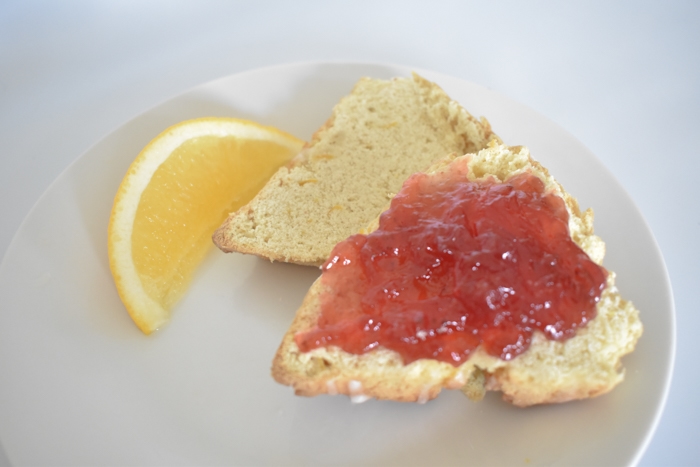 Gluten Free Orange Scones