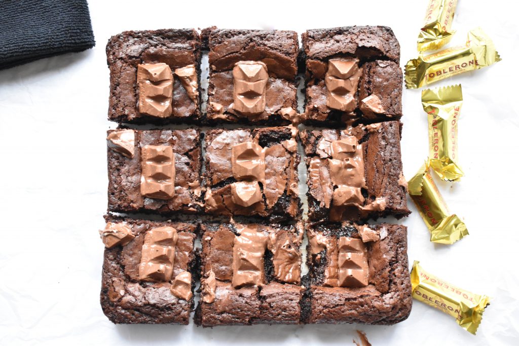 Gluten Free Toblerone Brownies