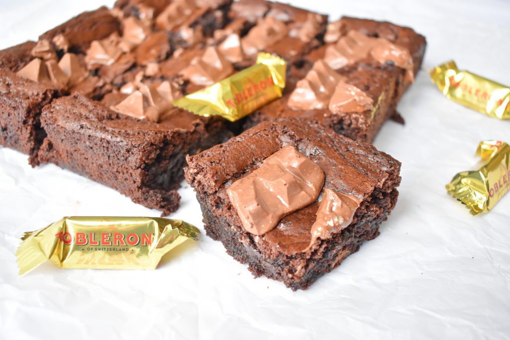 Gluten Free Toblerone Brownies