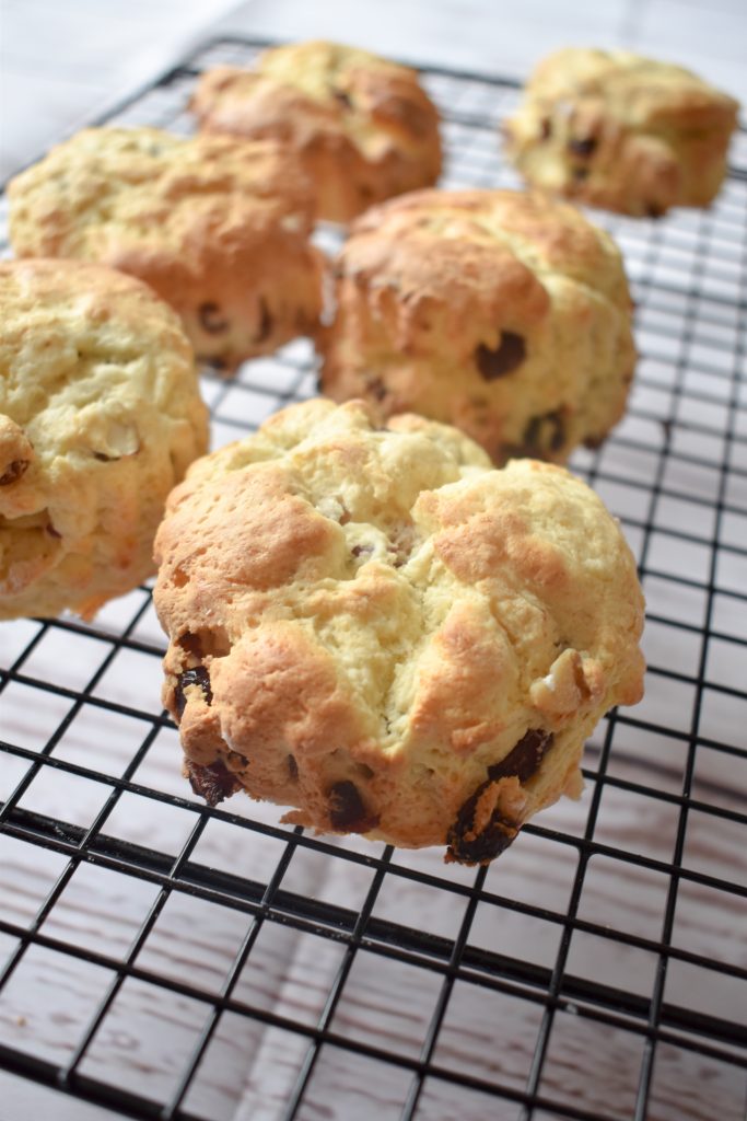 Gluten-Free Fruit & Nut Scones