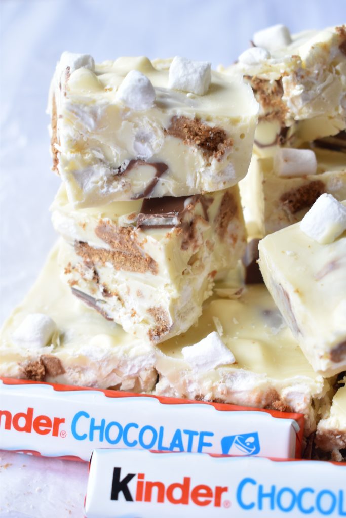 Gluten-Free Kinder Bar Rocky Road