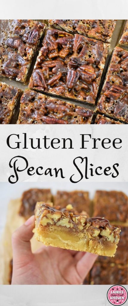 Gluten Free Pecan Slices