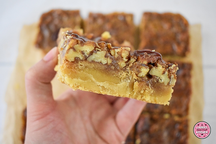 Gluten Free Pecan Slices