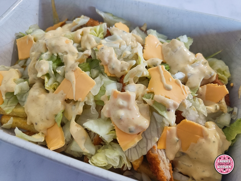 Gluten Free Chicken Big Mac Fries