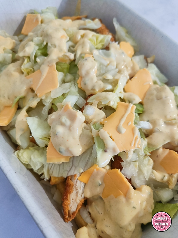 Gluten Free Chicken Big Mac Fries