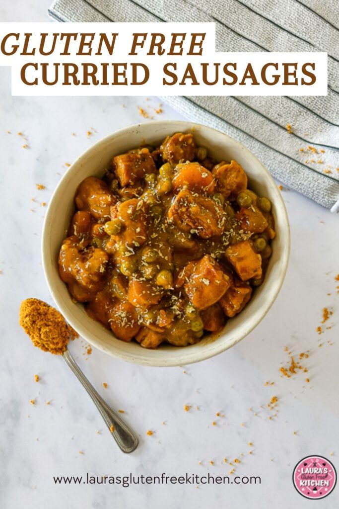 Gluten Free Curried Sausages