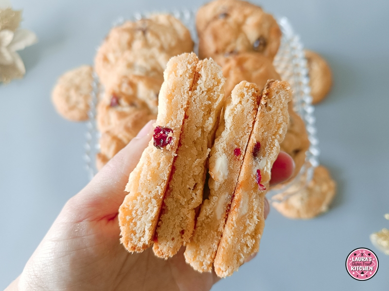 Gluten-Free White Chocolate Cranberry Cookies -
