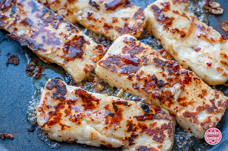 Hot Honey Halloumi