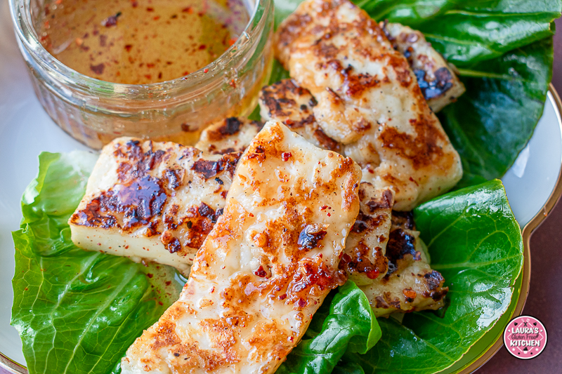 Hot Honey Halloumi
