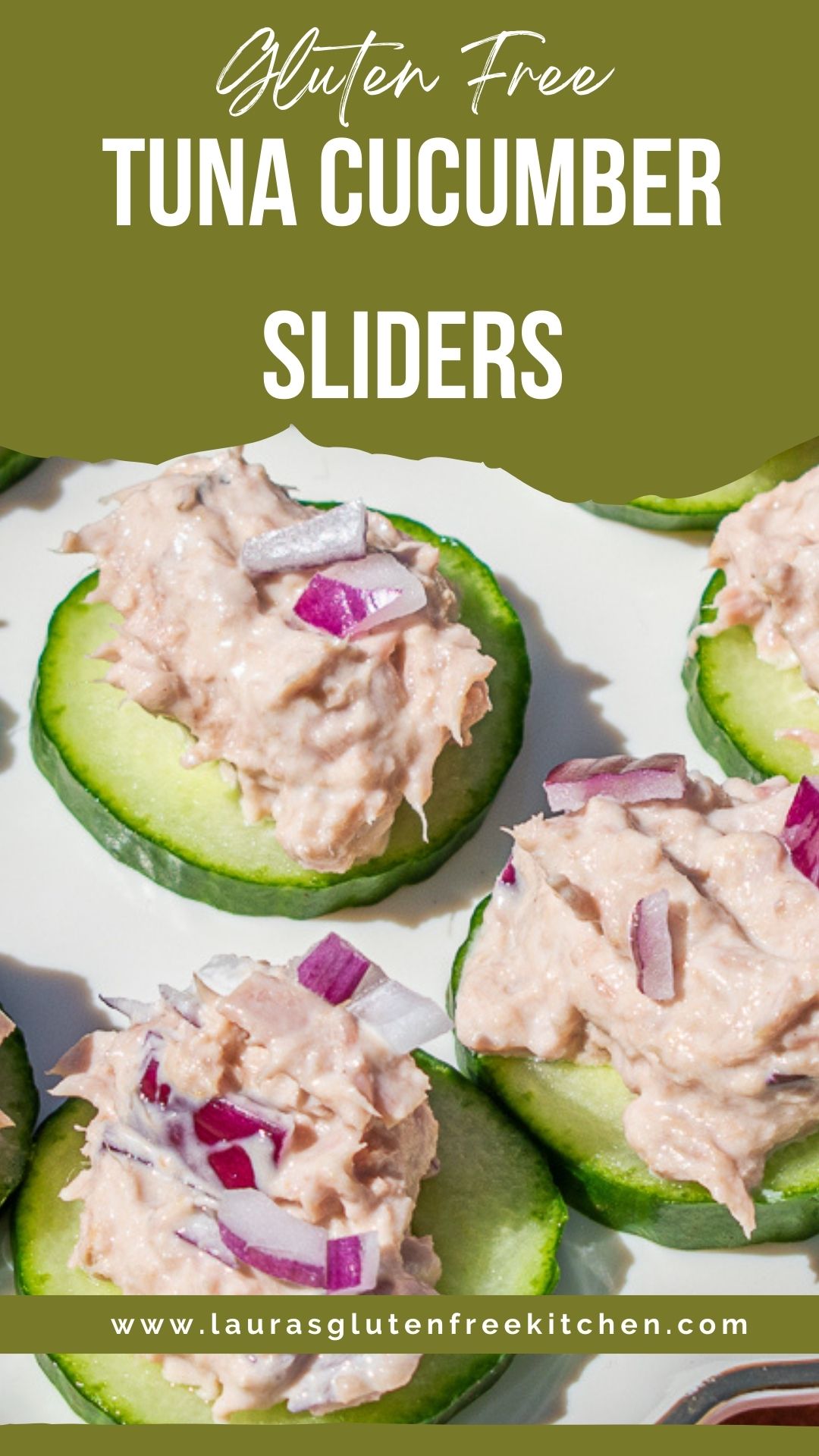 Tuna Cucumber Sliders