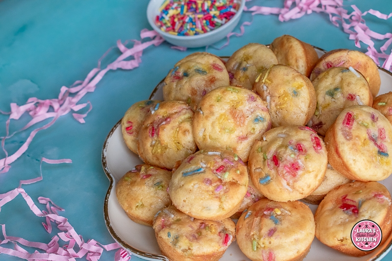Gluten-Free Mini Funfetti Yogurt Muffins