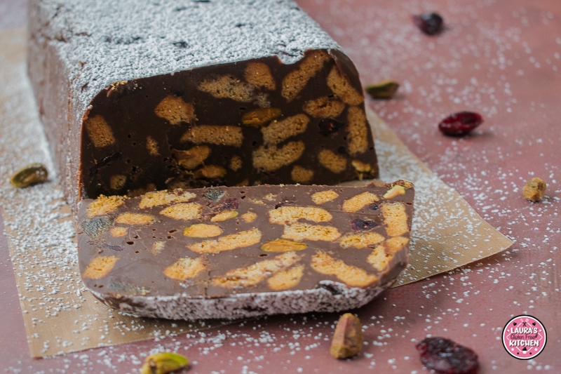 Gluten-Free Christmas Chocolate Biscuit Cake