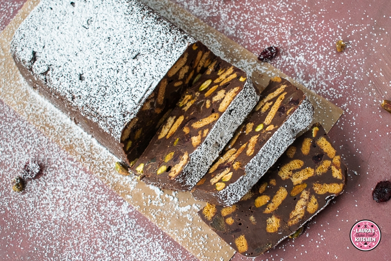 Gluten-Free Christmas Chocolate Biscuit Cake