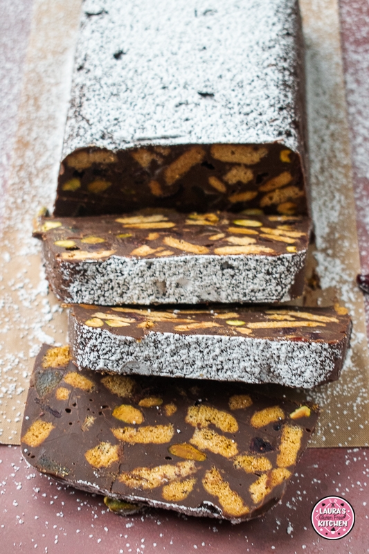 Gluten-Free Christmas Chocolate Biscuit Cake