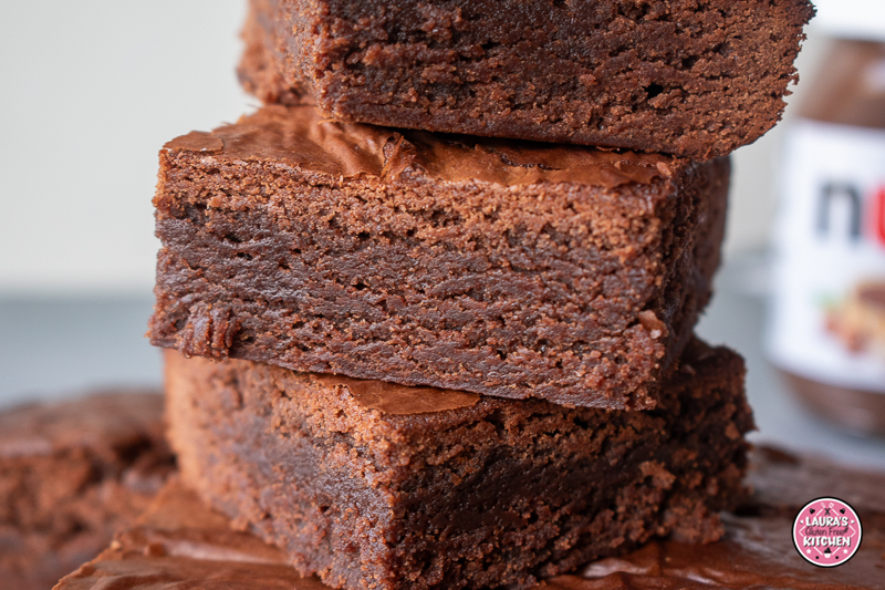 3 ingredient nutella brownies