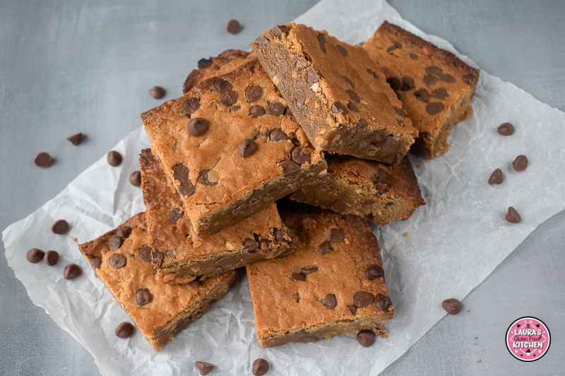 Peanut Butter Blondies
