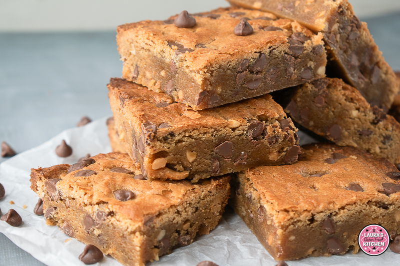 Peanut Butter Blondies