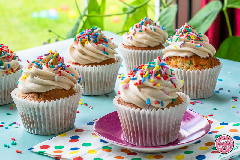 Gluten free funfetti cupcakes