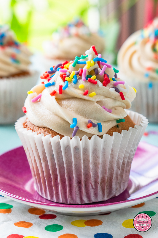 gluten free funfetti cupcakes