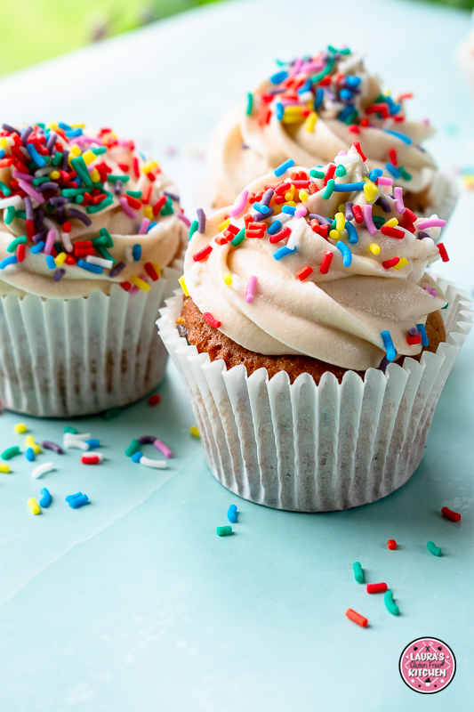 gluten free funfetti cupcakes